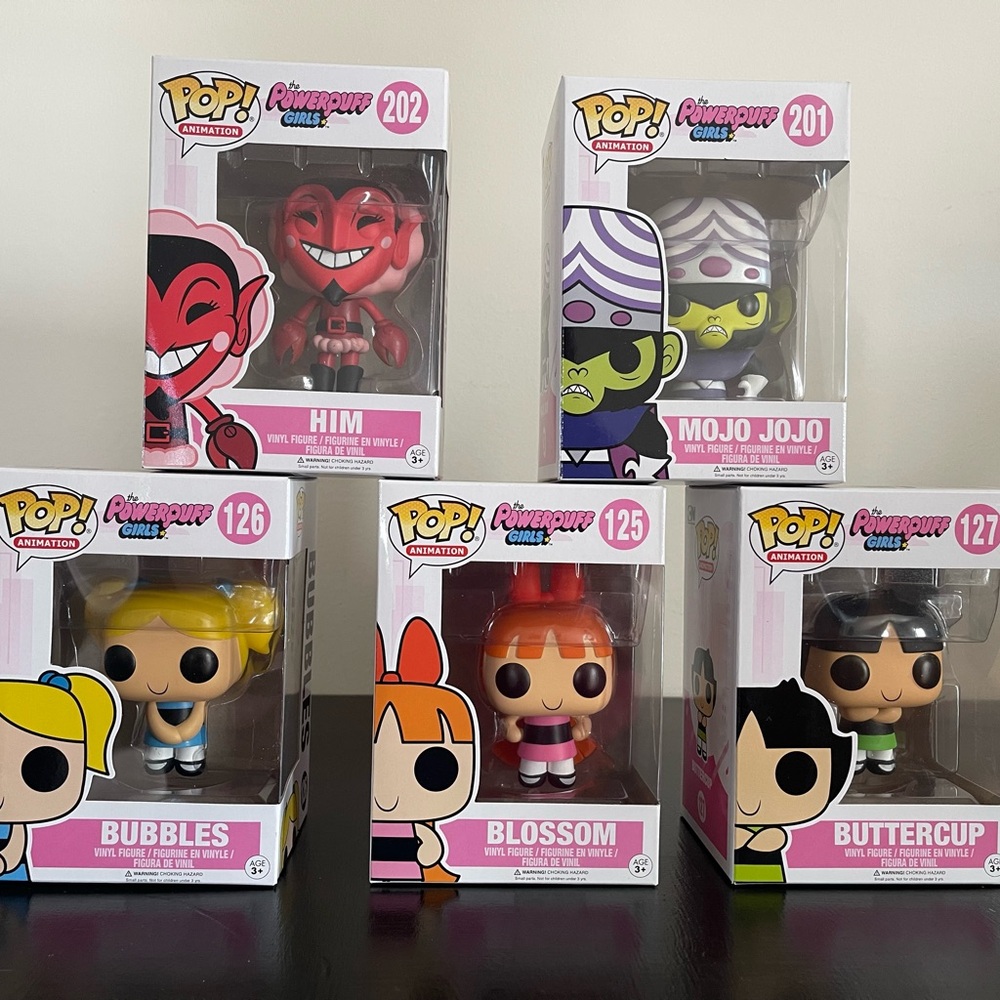 Powerpuff Girls Funko Pop Set